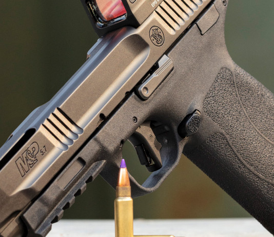 Smith & Wesson M&P 5.7, la pistola polimerica 5,7×28 mm Smith & Wesson M&P 5.7, la pistola polimerica 5,7x28 mm