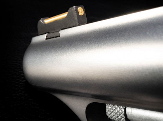 mira frontale del revolver custom taurus executive grade judge