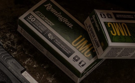 Da Remington munizioni calibro .30 super carry Da Remington munizioni calibro .30 super carry