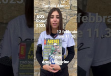 Eos Show 2023, un selfie con Camilla Almici da Armi Magazine Eos Show 2023, un selfie con Camilla Almici da Armi Magazine!