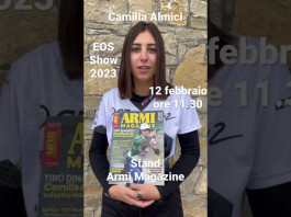 Eos Show 2023, un selfie con Camilla Almici da Armi Magazine Eos Show 2023, un selfie con Camilla Almici da Armi Magazine!