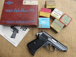 Manurhin Walther PPk cal. 7,65 mm: Je suis Bond, James Bond