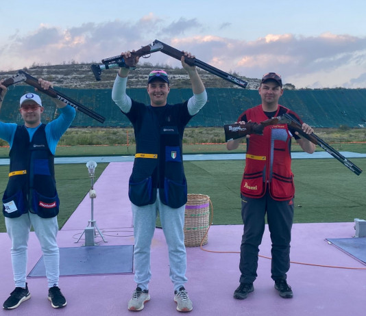 Erik Pittini è medaglia d’oro nello skeet a Cipro Erik Pittini è medaglia d’oro nello skeet a Cipro