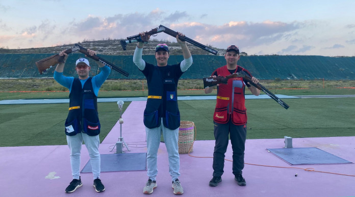 Erik Pittini è medaglia d’oro nello skeet a Cipro