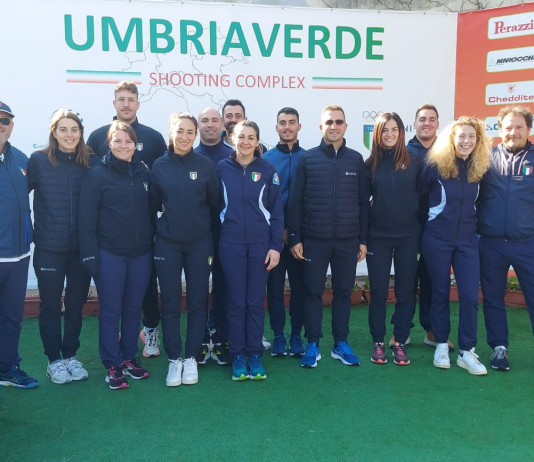 Gli azzurri della Fossa Olimpica in raduno al Tav Umbriaverde Gli azzurri della Fossa Olimpica in raduno al Tav Umbriaverde