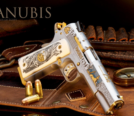 Sk guns Anubis: una pistola custom .45 acp per inaugurare la serie Gods of Egypt Sk guns Anubis una pistola custom .45 acp per inaugurare la serie Gods of Egypt