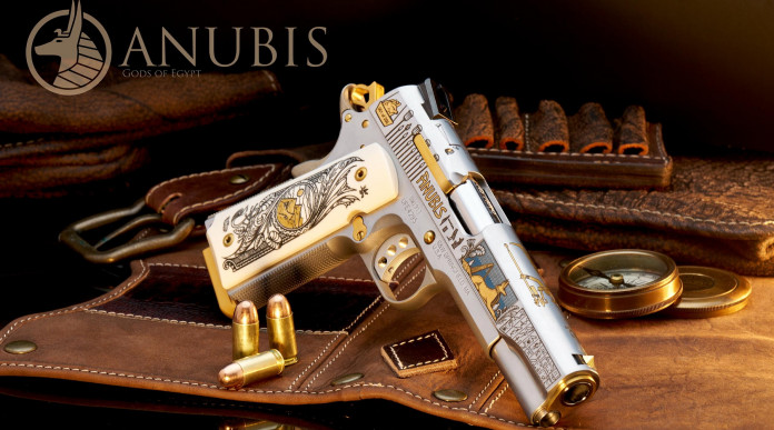 Sk guns Anubis una pistola custom .45 acp per inaugurare la serie Gods of Egypt