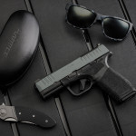 Springfield Armory Hellcat pro Osp Platinum grey in grigio la pistola compatta