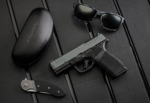 Springfield Armory Hellcat pro Osp Platinum gray: in grigio la pistola compatta Springfield Armory Hellcat pro Osp Platinum grey in grigio la pistola compatta