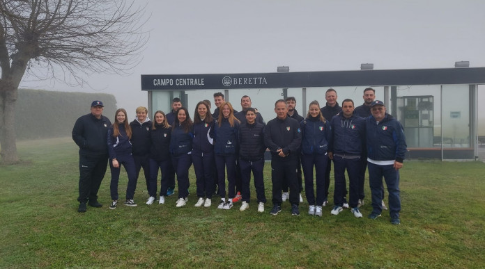 Tav Giorgio Rosatti raduno tecnico per gli azzurri di Trap