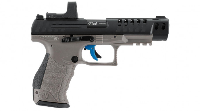 Umarex Walther Q5 Match 5” Combo set, la pistola di libera vendita all’Iwa
