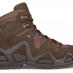 dark brown Lowa Zephyr Mk2 Gtx Mid, la calzatura per le forze armate e di polizia