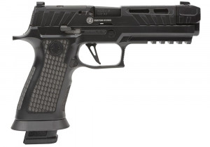 pistola full size Sig Sauer P320 Spectre Comp Blackout