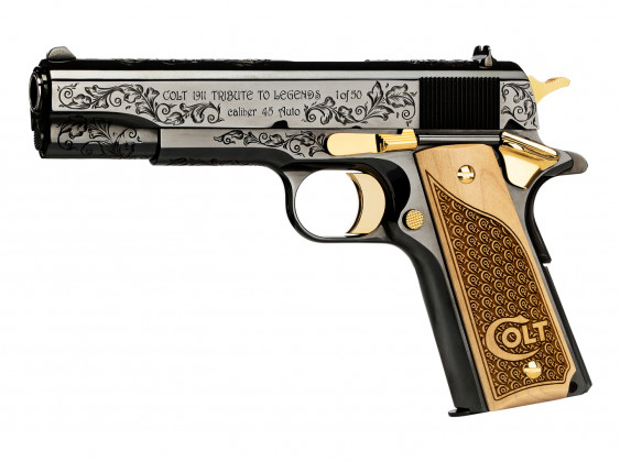 left side colt 1911 tribute to legends