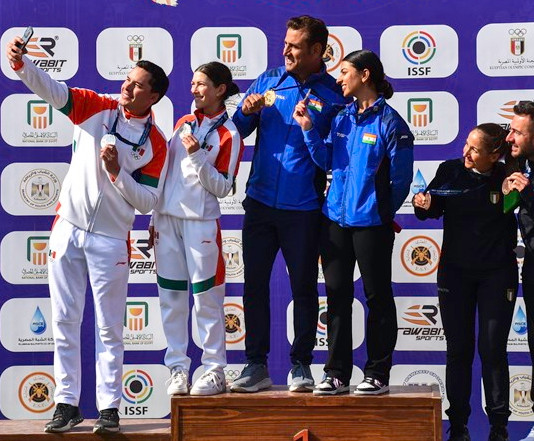 Coppa del mondo di tiro a volo, altro podio per l’Italia Coppa del mondo di tiro a volo, altro podio per l’Italia