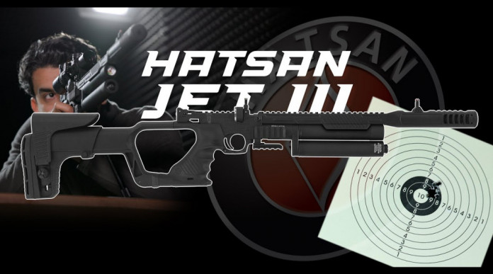 Hatsan Jet III, la carabina ad aria compressa con moderatore di suono integrato