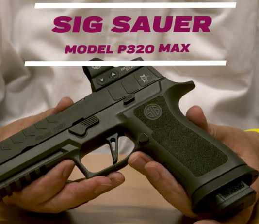 Sig Sauer P320 Max calibro 9×19 mm, ecco com’è fatta e come spara