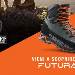 Crispi presenta i Futura Cx Gtx a Novara