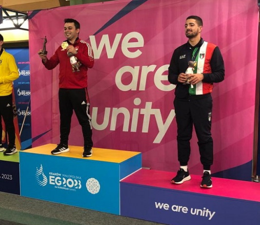 Europei di tiro a segno, subito due medaglie per l’Italia Europei di tiro a segno, subito due medaglie per l’Italia: Paolo Monna terzo nella pistola 10 metri