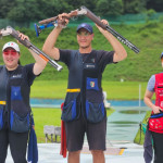 Sara Bongini e Andrea Galardini, oro nel mixed di Skeet iridato