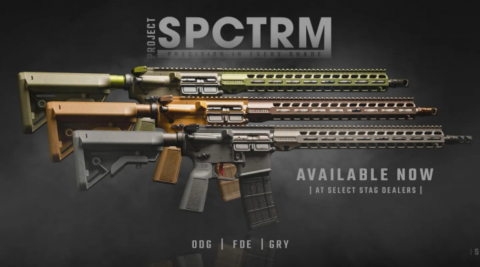 Stag Special tactical rifle makeup, le carabine tattiche in tre colori