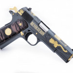destro sk custom venustiano carranza, pistola colt custom
