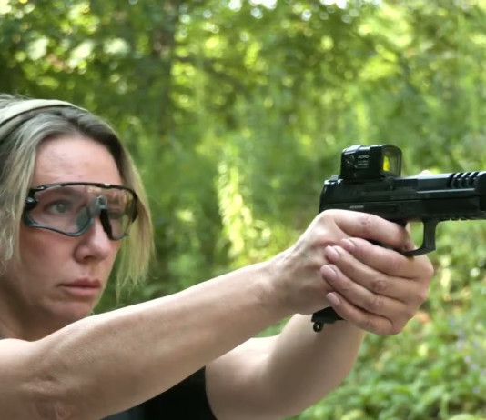 Heckler & Koch Sfp9-L Or calibro 9×19 mm, la prova in poligono Heckler & Koch Sfp9-L Or