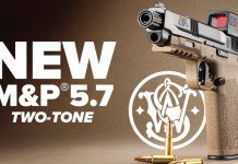 La pistola Smith & Wesson M&P 5.7 in una nuova colorazione La pistola Smith & Wesson M&P 5.7 in una nuova colorazione