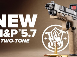 La pistola Smith & Wesson M&P 5.7 in una nuova colorazione La pistola Smith & Wesson M&P 5.7 in una nuova colorazione