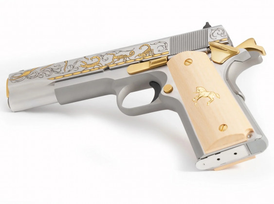 vista completa della pistola custom Sk Guns Untamed Alacrán