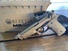 Beretta M9A4 calibro 9×19 mm, presentazione e prova in poligono Beretta M9A4