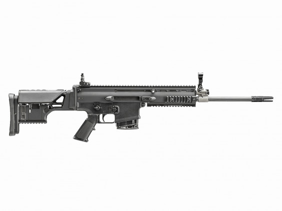 Black Fn Scar 17s Dmr