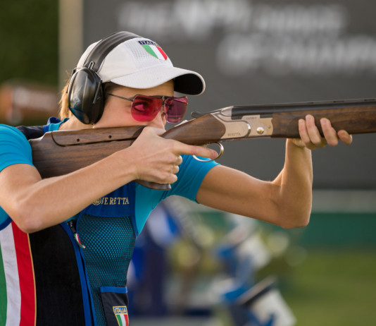 Il team Beretta festeggia i successi nel tiro a volo Il team Beretta festeggia i successi nel tiro a volo: Jessica Rossi
