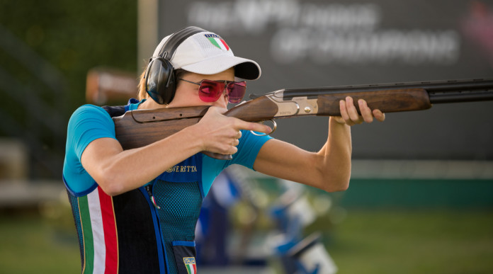 Il team Beretta festeggia i successi nel tiro a volo: Jessica Rossi