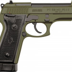 od green taurus 58Hc Plus, pistola 380 acp