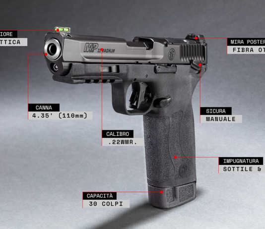 La Smith & Wesson M&P22 Magnum in Italia La Smith & Wesson M&P 22 Magnum in Italia