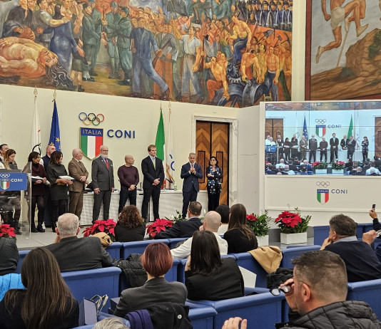 Fitds premia i suoi campioni alla sede del Coni Fitds premia i suoi campioni alla sede del Coni