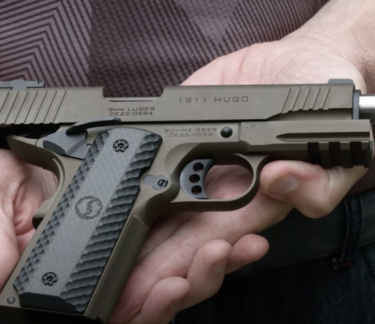 Schmeisser 1911 Hugo Bronze calibro 9×19 mm, la prova in poligono Schmeisser 1911 Hugo Bronze calibro 9x19 mm, la prova in poligono