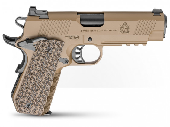Coyote Brown Springfield Armory 1911 Trp Carry Contour