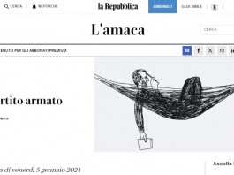Le armi nell’Amaca di Michele Serra Le armi nell’Amaca di Michele Serra