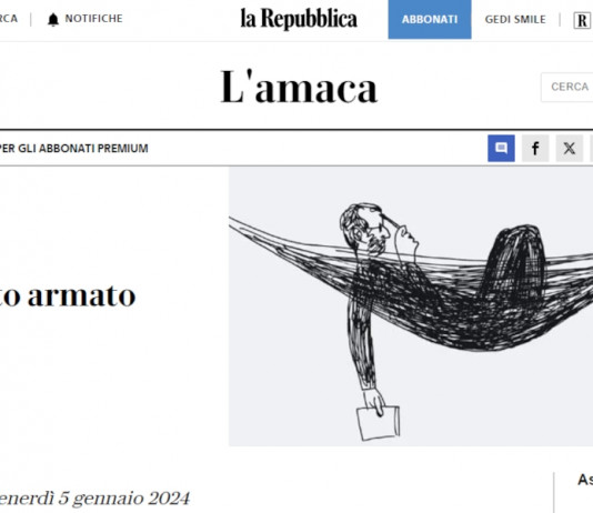 Le armi nell’Amaca di Michele Serra Le armi nell’Amaca di Michele Serra