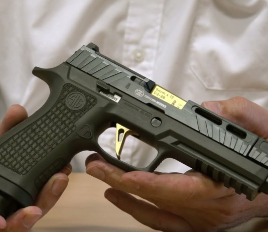 Sig Sauer P320 Spectre Comp calibro 9×19, la prova a fuoco