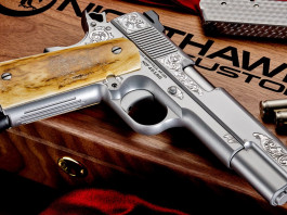 Nighthawk Vip Silver, una pistola da collezione come d’argento Nighthawk Vip Silver, una pistola da collezione come d’argento