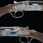 fianchi destro e sinistro del fucile beretta dedicato a theodore roosevelt