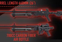 Hatsan Blitz 777, una carabina ad aria compressa a funzionamento automatico Hatsan Blitz 777, una carabina ad aria compressa a funzionamento automatico