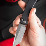Böker Mini Redencion, coltello button-lock dal fascino oscuro