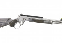 Marlin Model 1894 Sbl, una carabina a leva .44 Remington e .44 Special col calcio in laminato Marlin Model 1894 Sbl, una carabina a leva .44 Remington e .44 Special col calcio in laminato