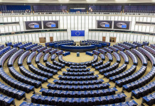 Revisionato regolamento europeo su importazione, esportazione e transito di armi Revisionato regolamento su importazione, esportazione e transito di armi: parlamento europeo, aula di Strasburgo