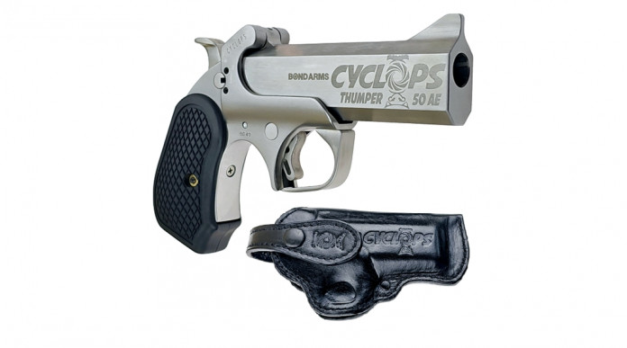 Bond arms Cyclops Thumper, la Cyclops in .50 Ae