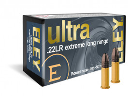 In Italia le Eley Ultra Elr, munizioni calibro .22 lr per il tiro a lunga distanza In Italia le Eley Ultra Elr, munizioni calibro .22 lr per il tiro a lunga distanza